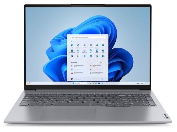 LENOVO Laptop ThinkBook 16 G7 ARP 16'' WUXGA IPS/R5-7535HS/16GB/512GB SSD/AMD Radeon 660M Graphics/Win 11 Pro/3Y NBD/Arctic Grey