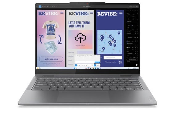 LENOVO Laptop Yoga 7 2-in-1 14ILL10 14'' 2.8K OLED /Ultra7-258V/32GB/1TB/Intel Arc Graphics/Win 11 Home/3Y Premium/Luna Grey