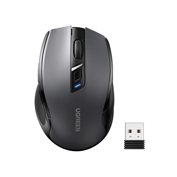 Wireless Mouse 2.4 GHz & Bluetooth UGREEN MU006 Black/Gray 90855