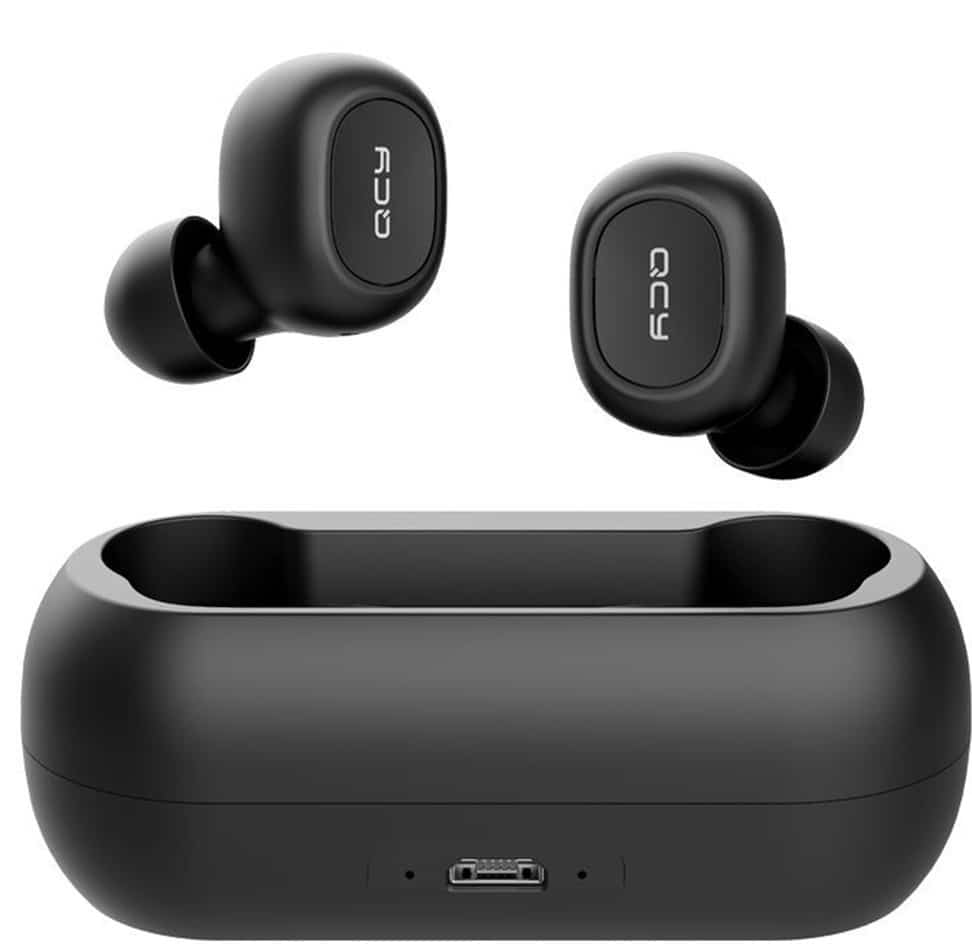 QCY T1C TWS True Wireless Earbuds 5.0 Bluetooth Headphones 4hrs 6mm 380mAh