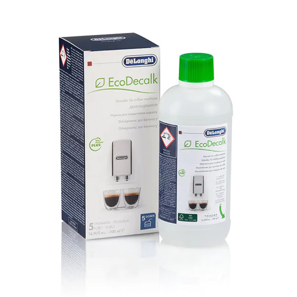 Delonghi EcoDecalk Descaler Liquid for Coffee Machines/Kettles (DLSC500)