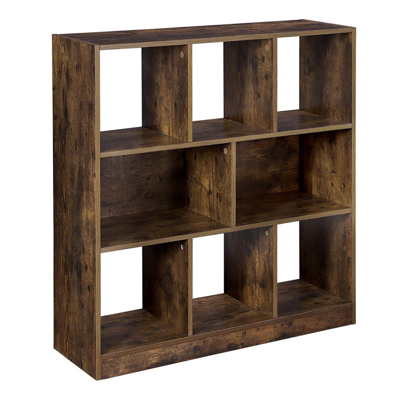 Wooden Bookshelf with 8 Shelves 97.5 x 30 x 100 cm Vasagle (LBC52BX) (VASLBC52BX)