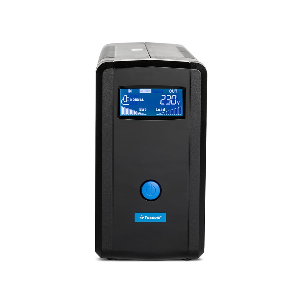 Tescom Leo Plus LCD 650AP Line Interactive UPS (UPS.0785) (TSLCD650AP)