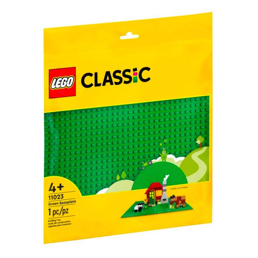 Lego Classic Green Baseplate for Ages 4+ (11023) (LGO11023)