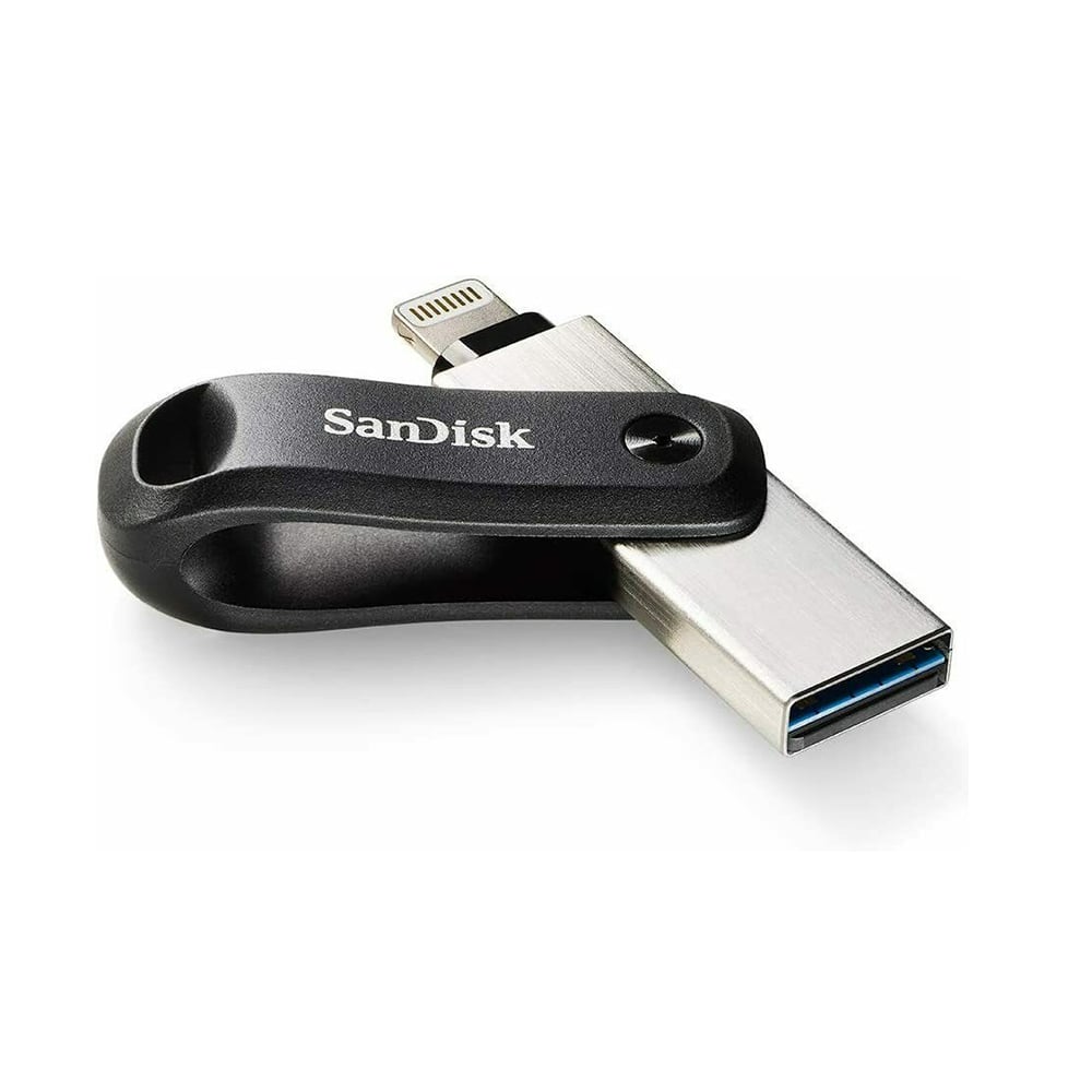 Sandisk iXpand 128GB USB 3.1 Stick with Lightning & USB-A Connection Black (SDIX60N-128G-GN6NE) (SANSDIX60N-128G-GN6NE)