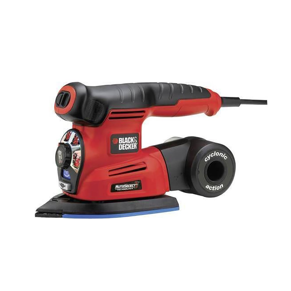 Black & Decker KA280 Multi-Sander 220W with Variable Speed and Dust Extraction System (KA280-QS) (BDEKA280-QS)