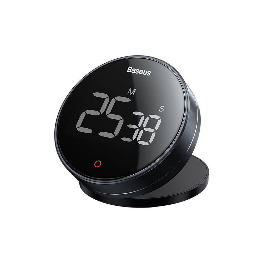 Baseus Digital Kitchen Timer Heyo Pro Dark Rotation Countdown (FMDS000013) (XIAFMDS000013)