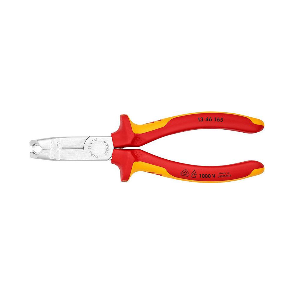 Knipex Wire Stripping Pliers with Cutter and 165mm Length (1346165) (KNI1346165)