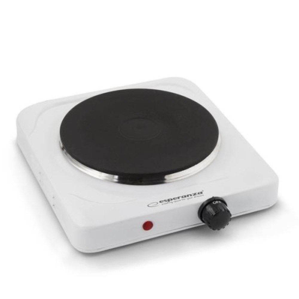 Esperanza Single White Enamel Tabletop Stove (EKH002W)