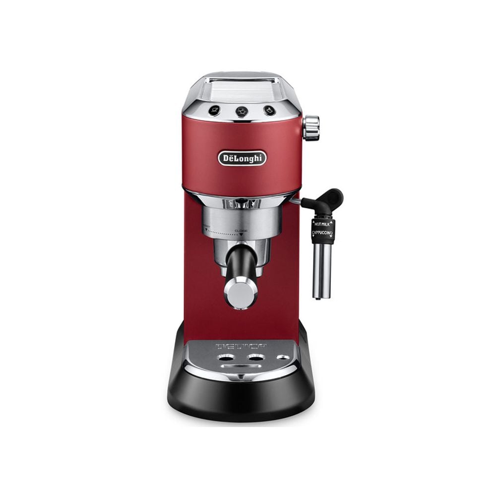 Delonghi Dedica Pump Automatic Espresso Machine 1300W 15bar Pressure Red (EC 685.R)