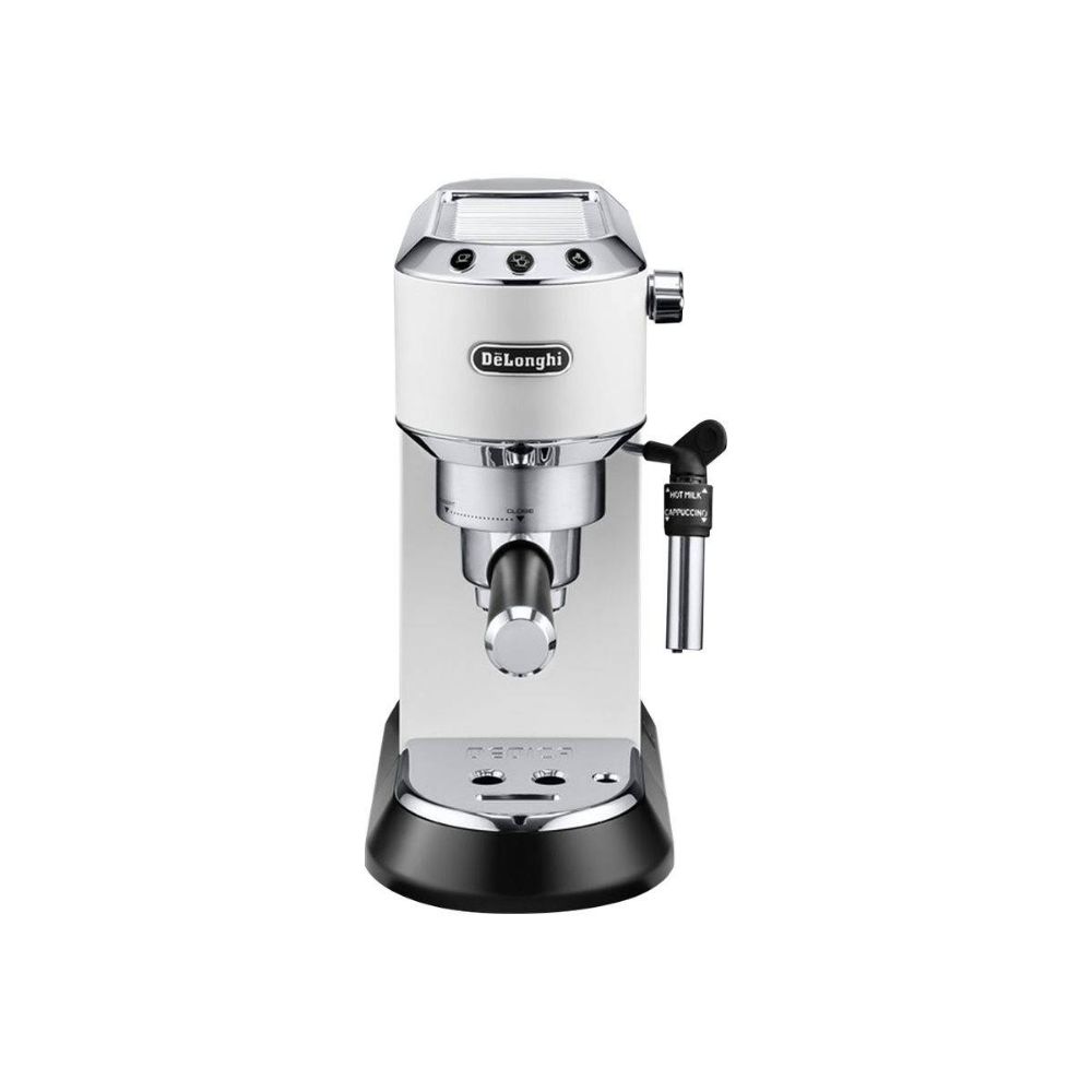 Delonghi Dedica Pump Automatic Espresso Machine 1300W 15bar Pressure White (EC 685.W) (DLGEC685.W)