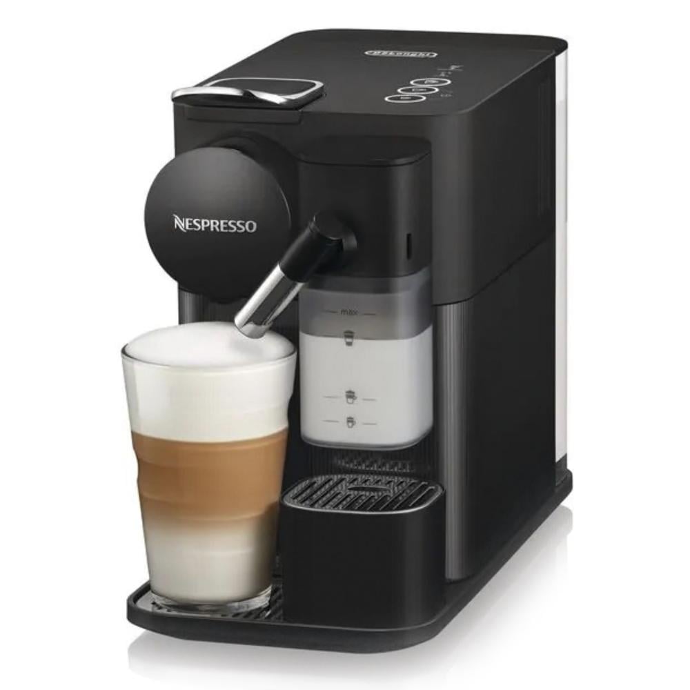 De'Longhi Lattissima One Coffee Machine for Nespresso Capsules 19bar Pressure Black (EN510.B) (DLGEN510.B)