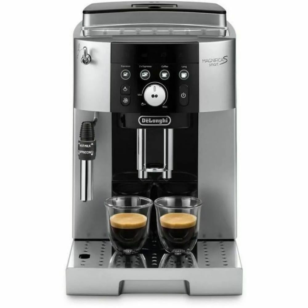 De'Longhi Magnifica S Smart Automatic Espresso Machine 1450W 15bar Pressure with Grinder Silver (ECAM250.23.SB) (DLGECAM250.23.SB)