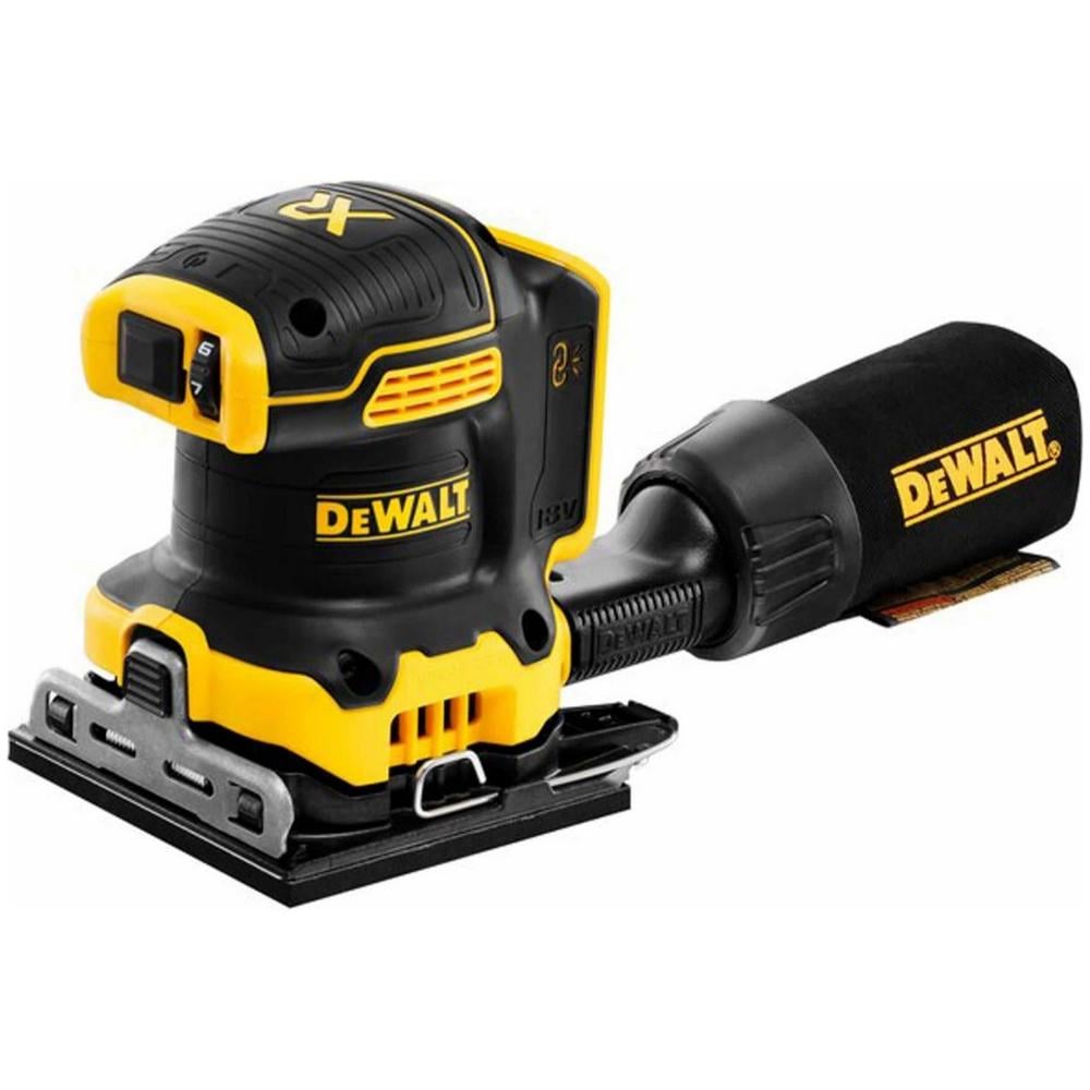 Dewalt Orbital Sander Solo with Variable Speed and Dust Extraction System (DCW200NT-XJ)