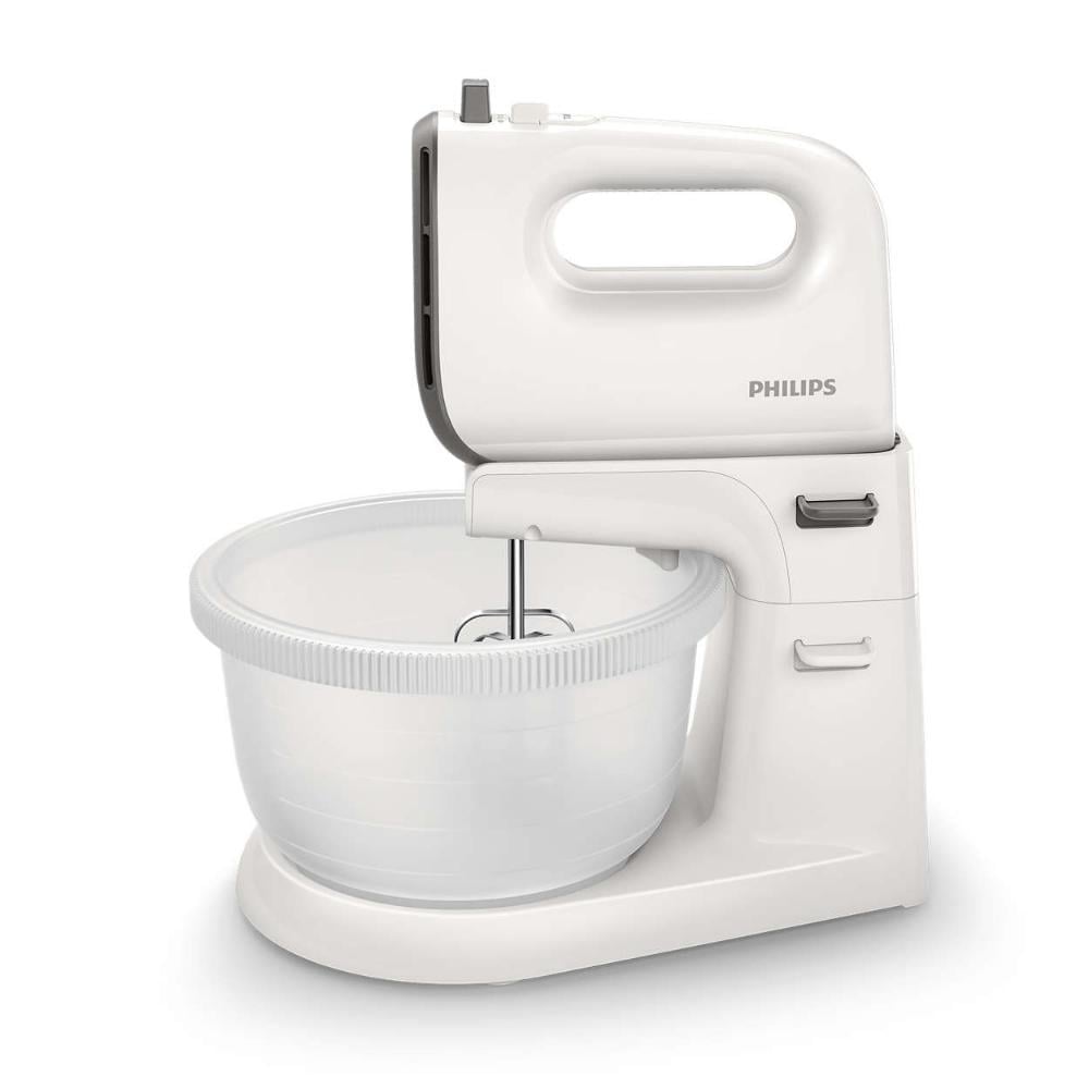 Philips Mixer with 3L Plastic Bowl White 450W (HR3745/00) (PHIHR3745-00)