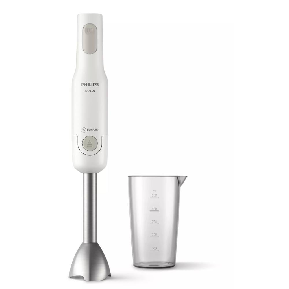 Philips Hand Blender with Stainless Steel Rod 650W White (HR2534/00) (PHIHR2534-00)