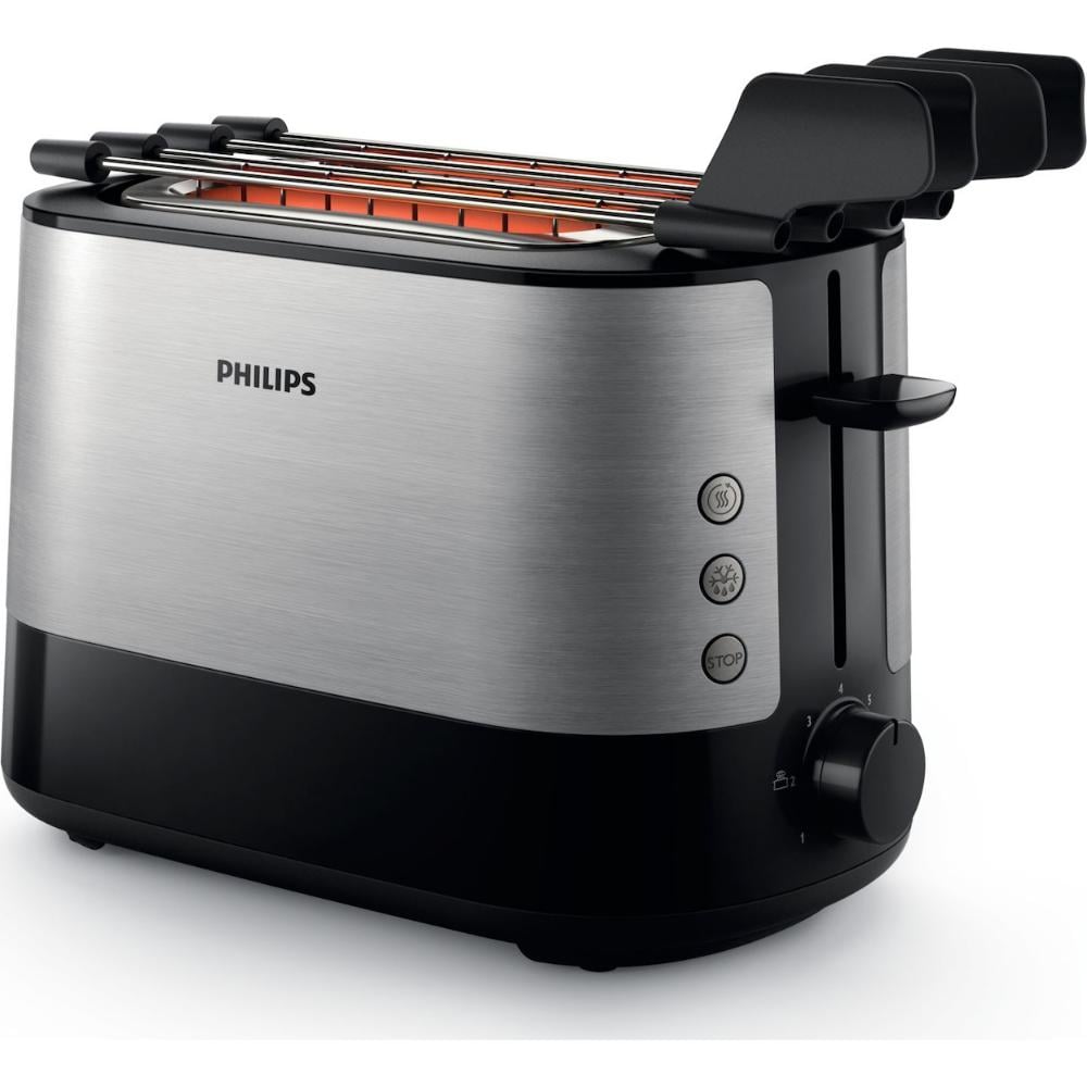 Philips 2-Slot Toaster 730W Inox (HD2639/90) (PHIHD2639-90)