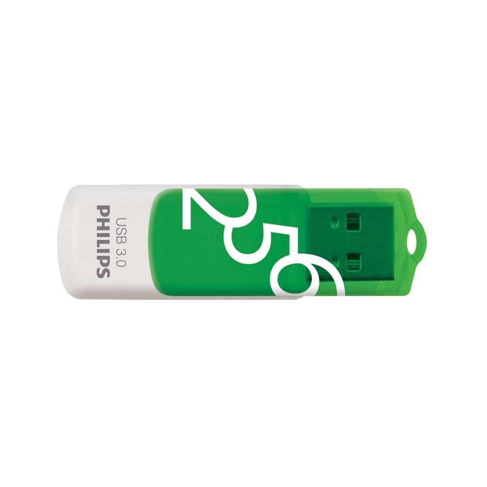 Philips Vivid 256GB USB 3.0 Stick Green (FM25FD00B/00) (PHIFM25FD00B-00)