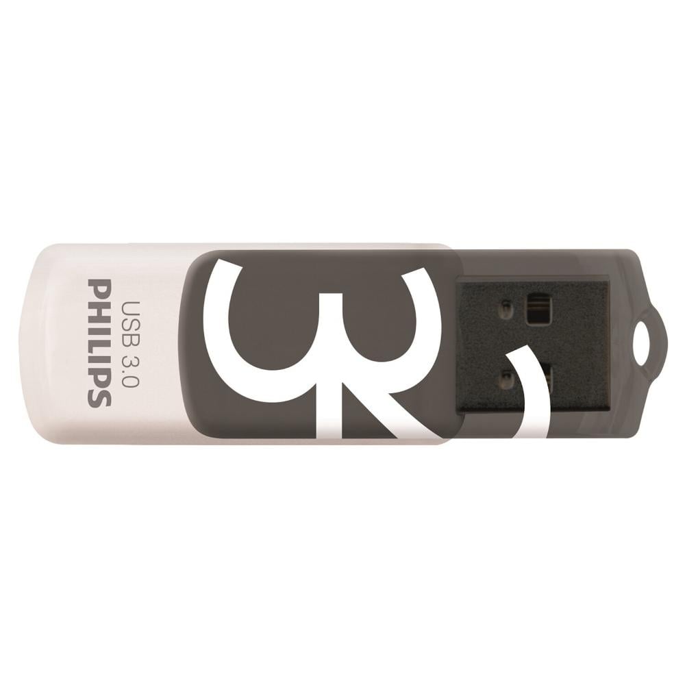 Philips Vivid 32GB USB 3.0 Stick Grey (FM32FD00B/00) (PHIFM32FD00B-00)