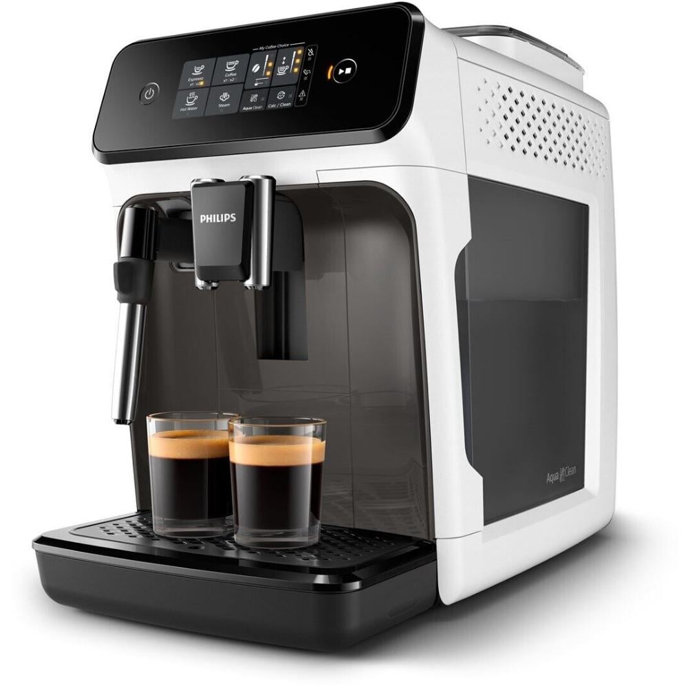 Philips Automatic Espresso Machine 1500W 15bar Pressure with Grinder White (EP1223/00) (PHIEP1223-00)
