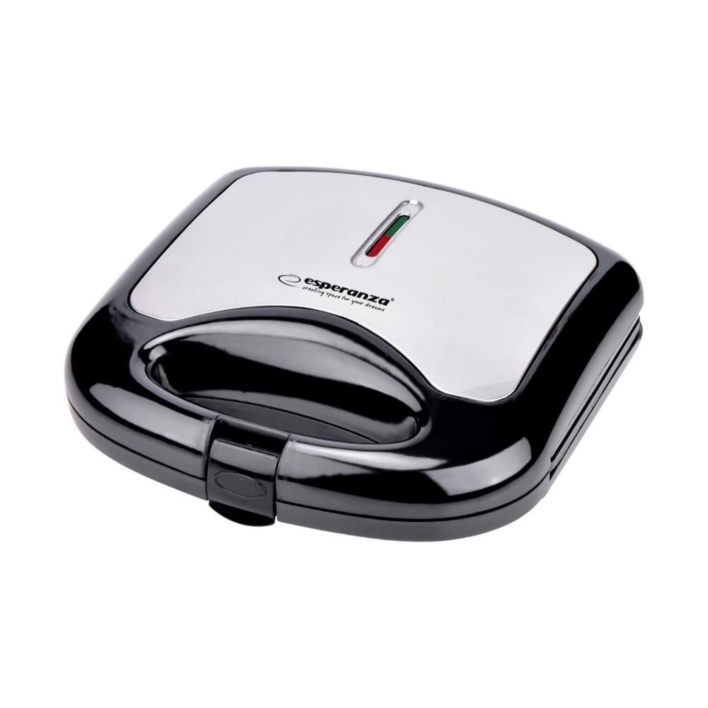 Esperanza Sandwich Maker for 2 Toasts 1000W Black (EKT011) (ESPEKT011)