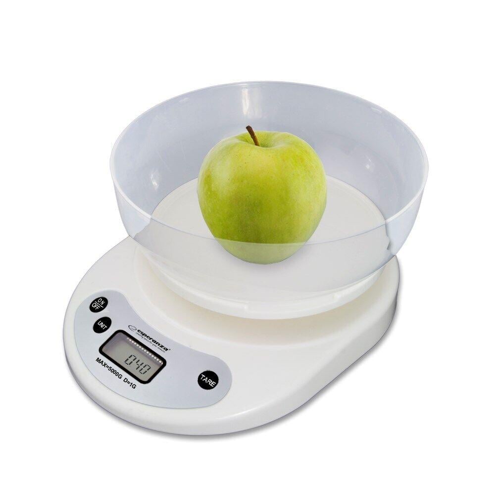 Esperanza Digital Kitchen Scale 1g/5kg Coconut (EKS007)