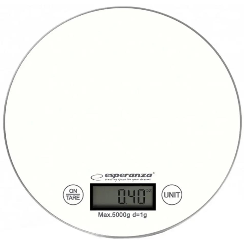 Esperanza EKS003 Digital Kitchen Scale 1g/5kg White (EKS003W) (ESPEKS003W)