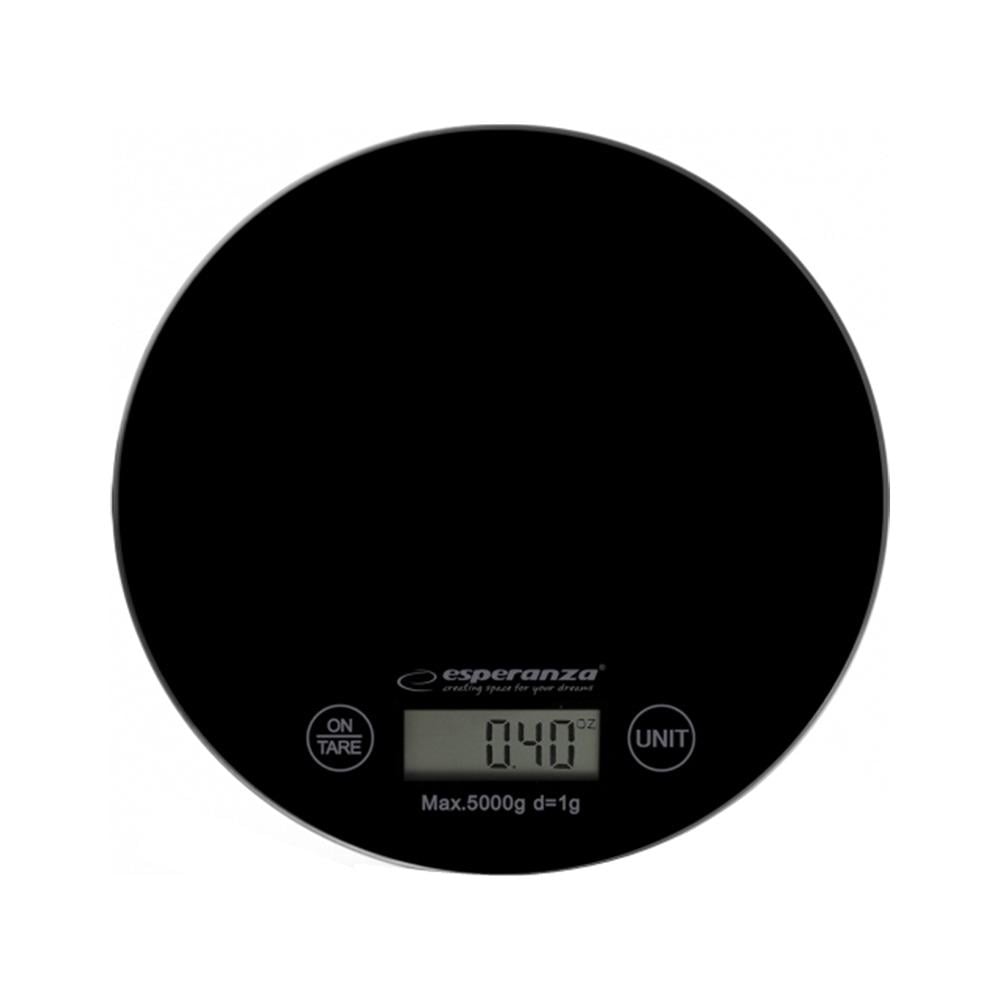 Esperanza EKS003 Digital Kitchen Scale 1g/5kg Black (EKS003K) (ESPEKS003K)