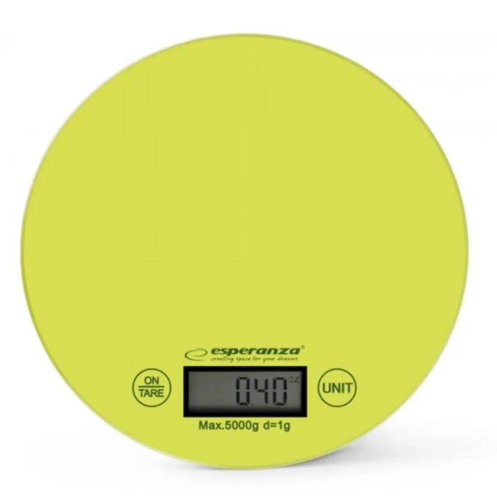 Esperanza EKS003 Digital Kitchen Scale 1g/5kg Green (EKS003G) (ESPEKS003G)
