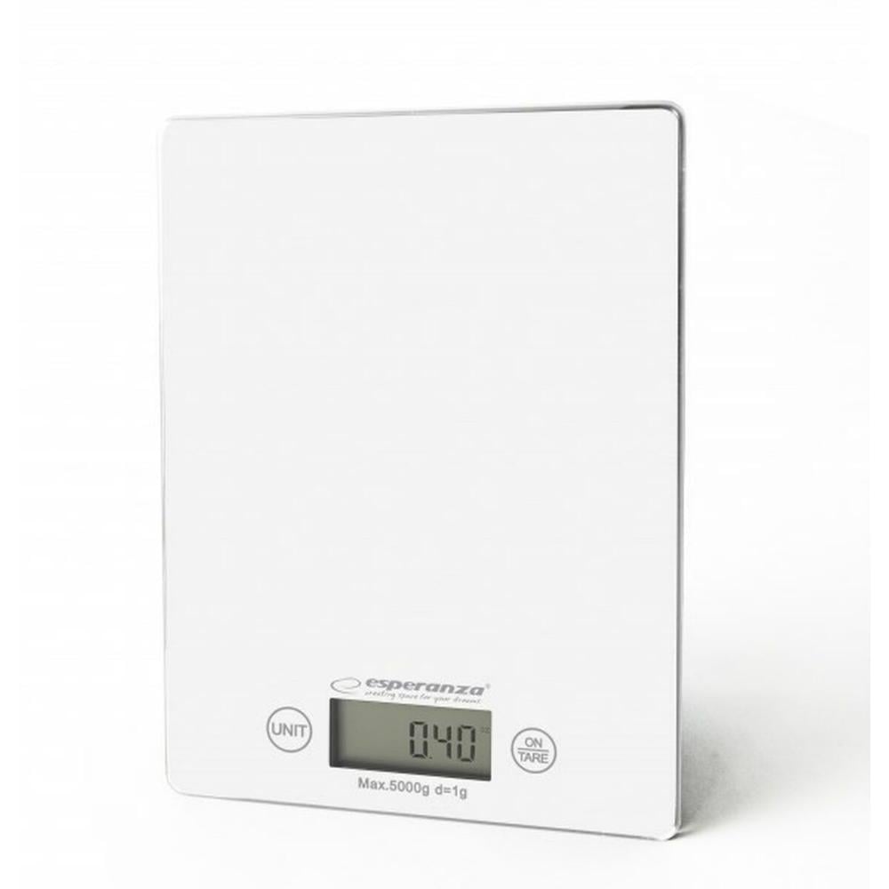 Esperanza Digital Kitchen Scale 1g/5kg White (EKS002W)