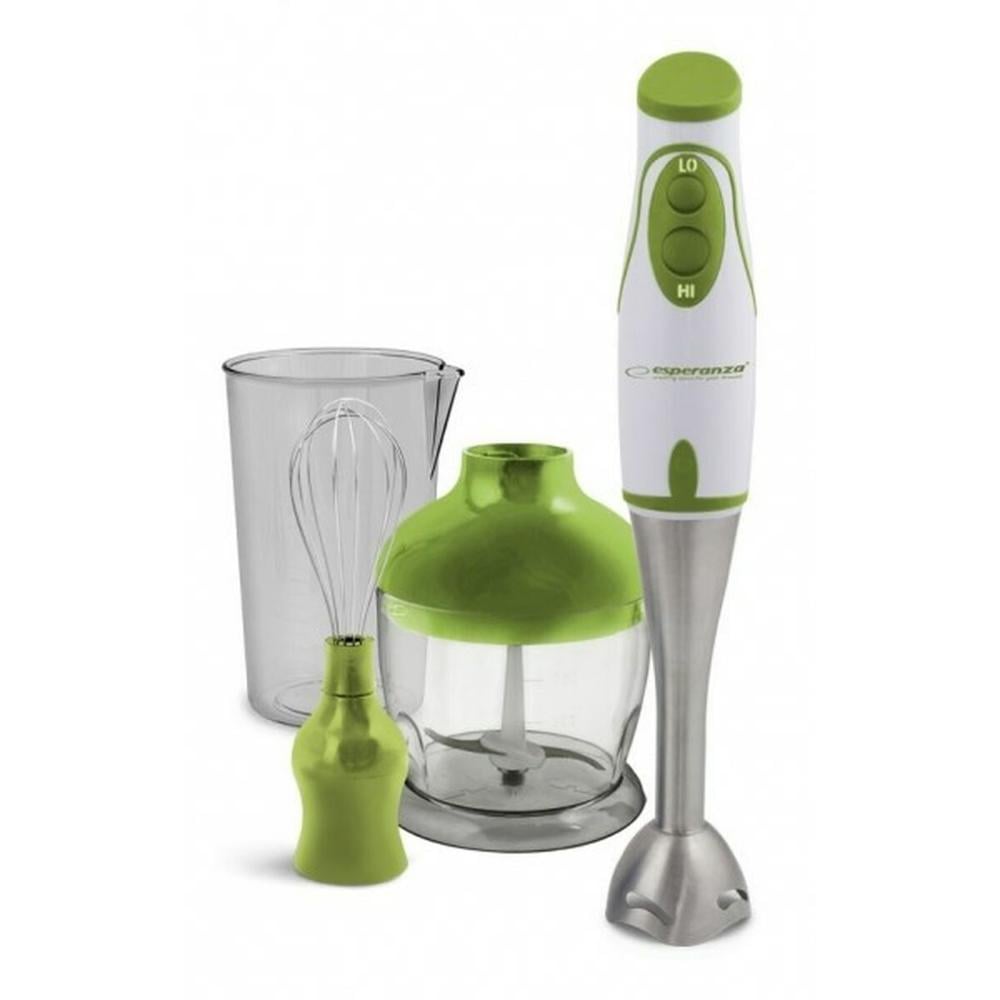 Esperanza Hand Blender with Stainless Steel Rod 450W White (EKM003G)