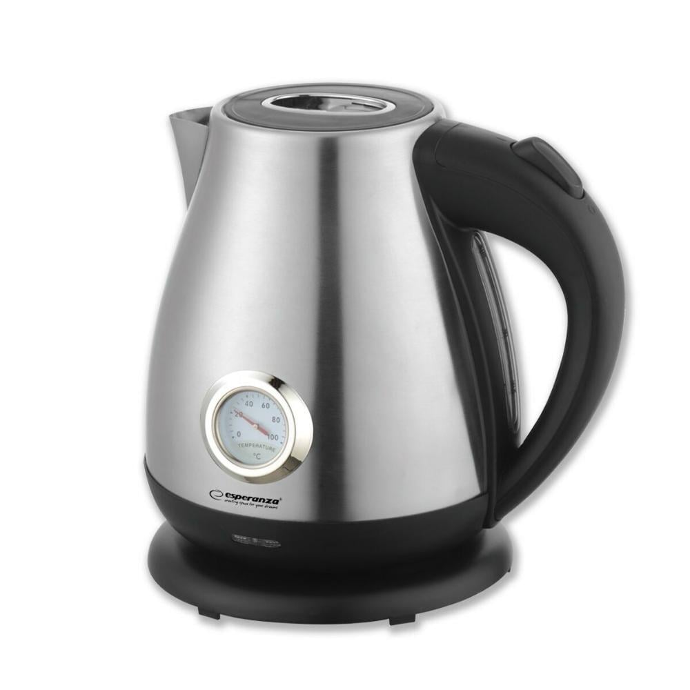 Esperanza Kettle 1.7L 2200W Silver (EKK029)