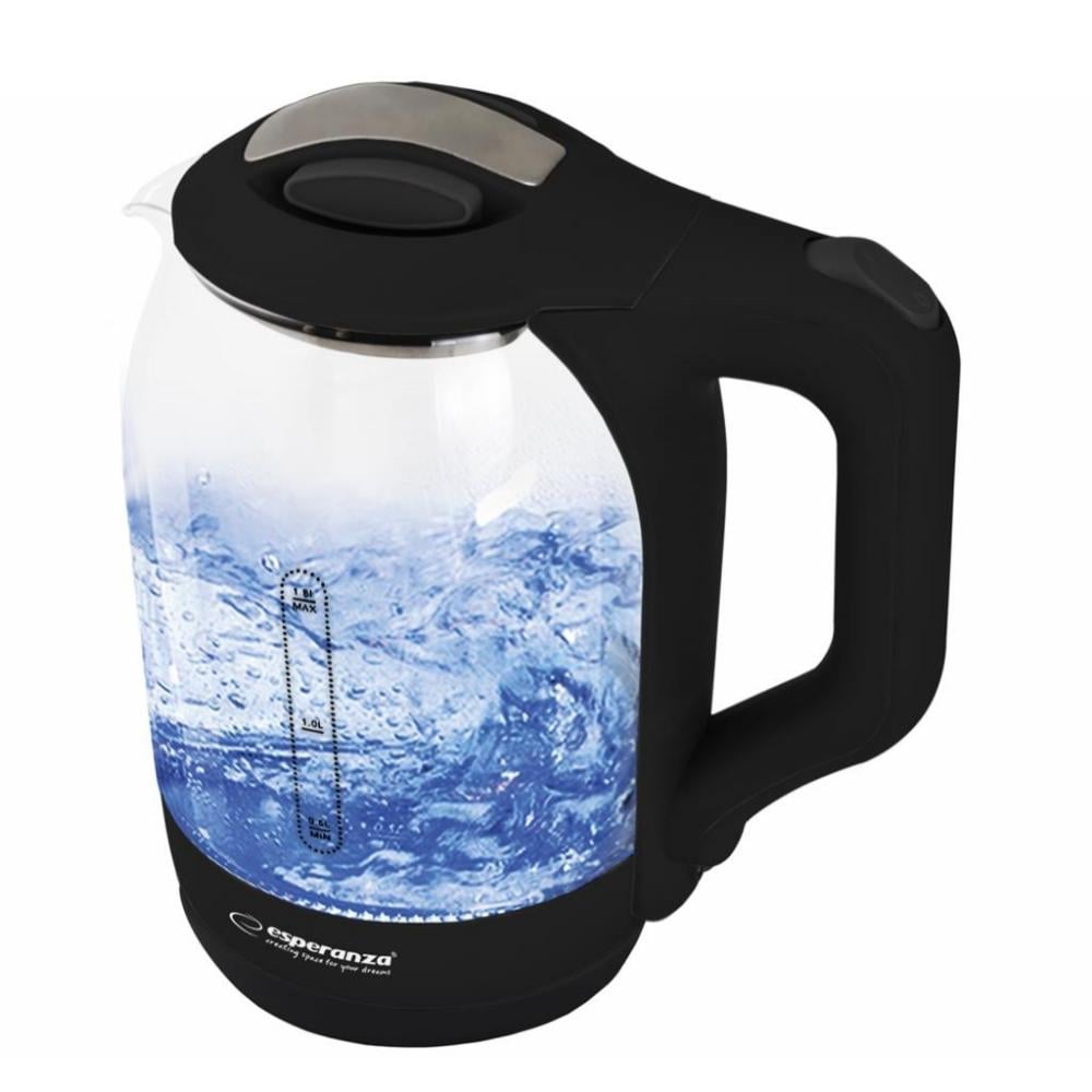 Esperanza Kettle 1.7L 1500W Black (EKK024K)
