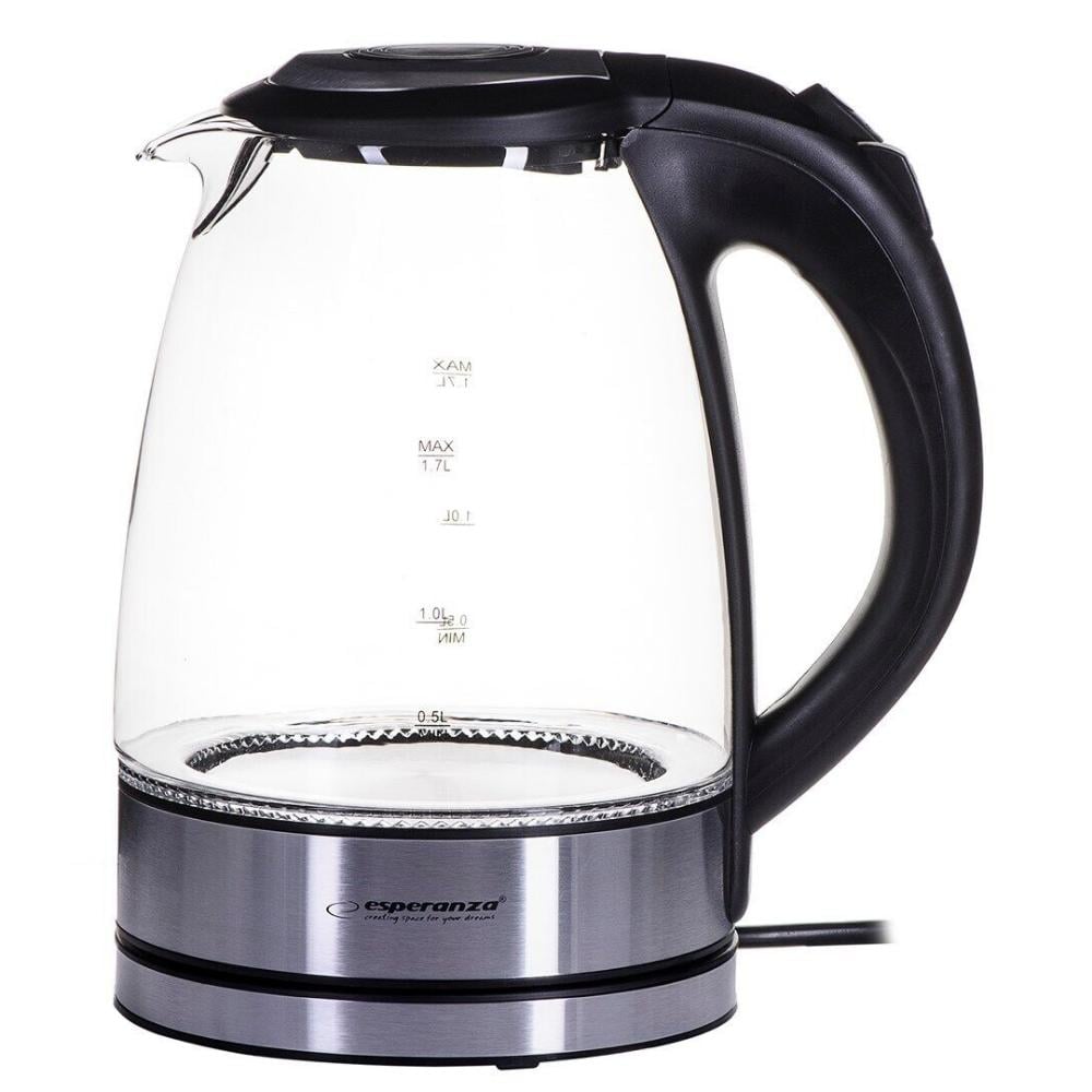 Esperanza Kettle 1.7L 2200W Black (EKK012)