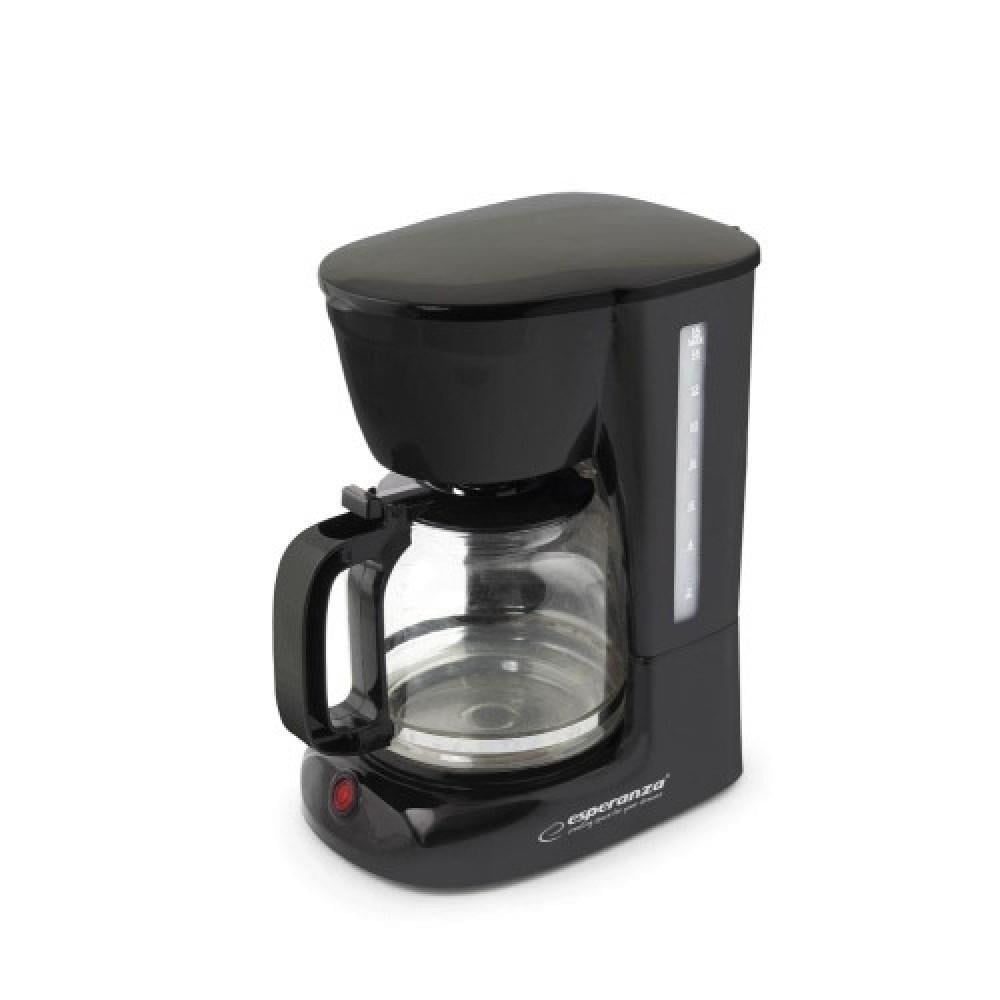 Esperanza Filter Coffee Maker 950W Black (EKC005)