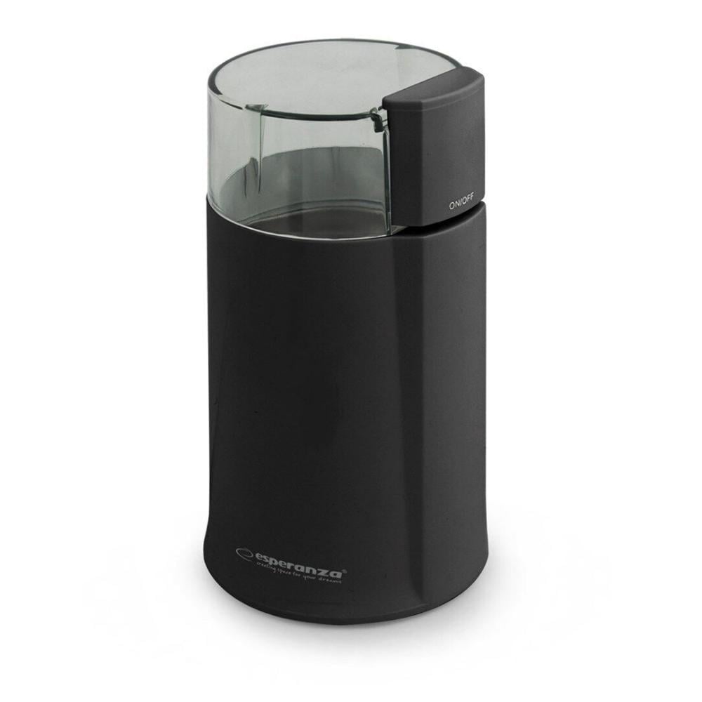 Esperanza Electric Coffee Grinder 160W with 50g Capacity Black (EKC001K) (ESPEKC001K)