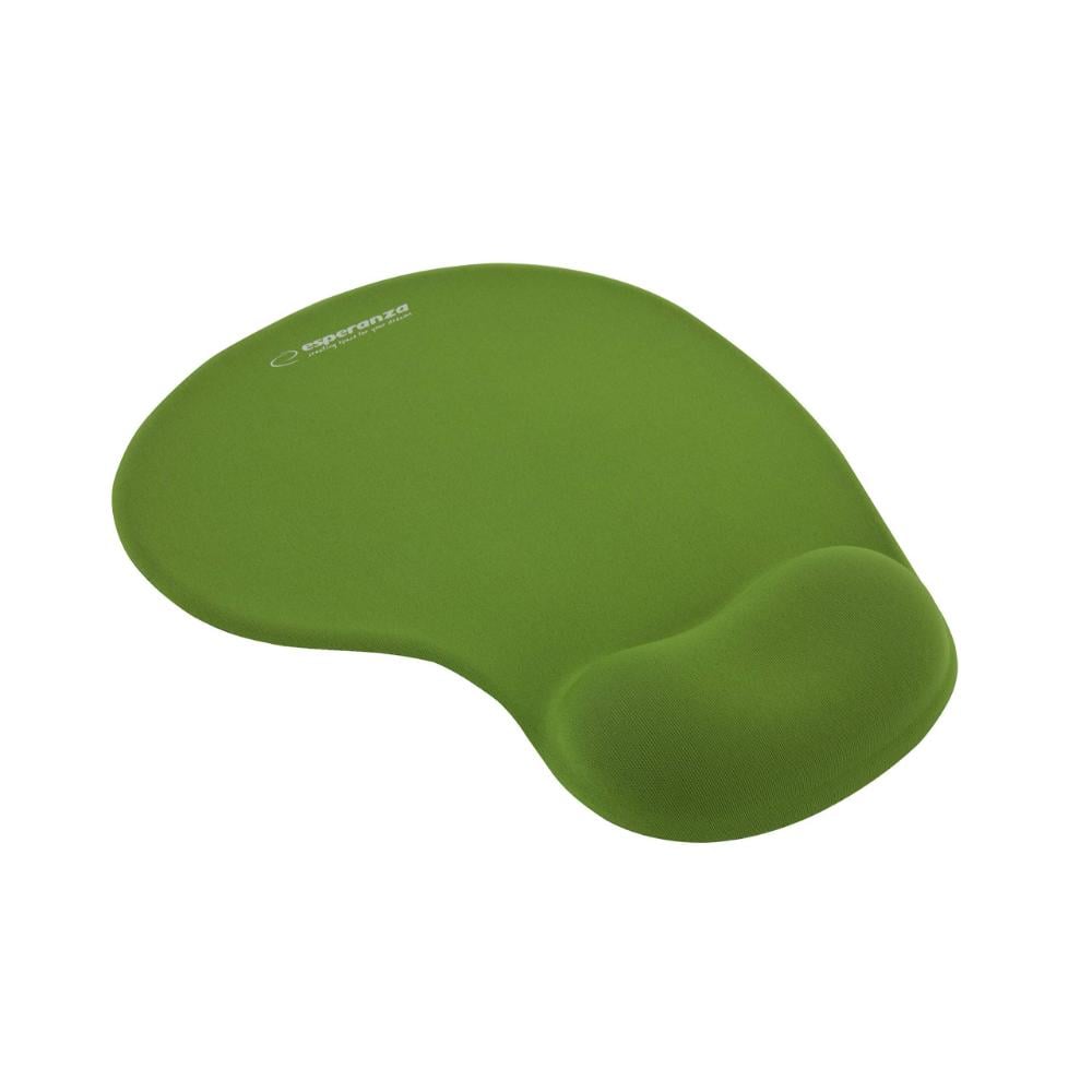 Esperanza Gel Mouse Pad 230mm with Wrist Support Green (EA137G) (ESPEA137G)