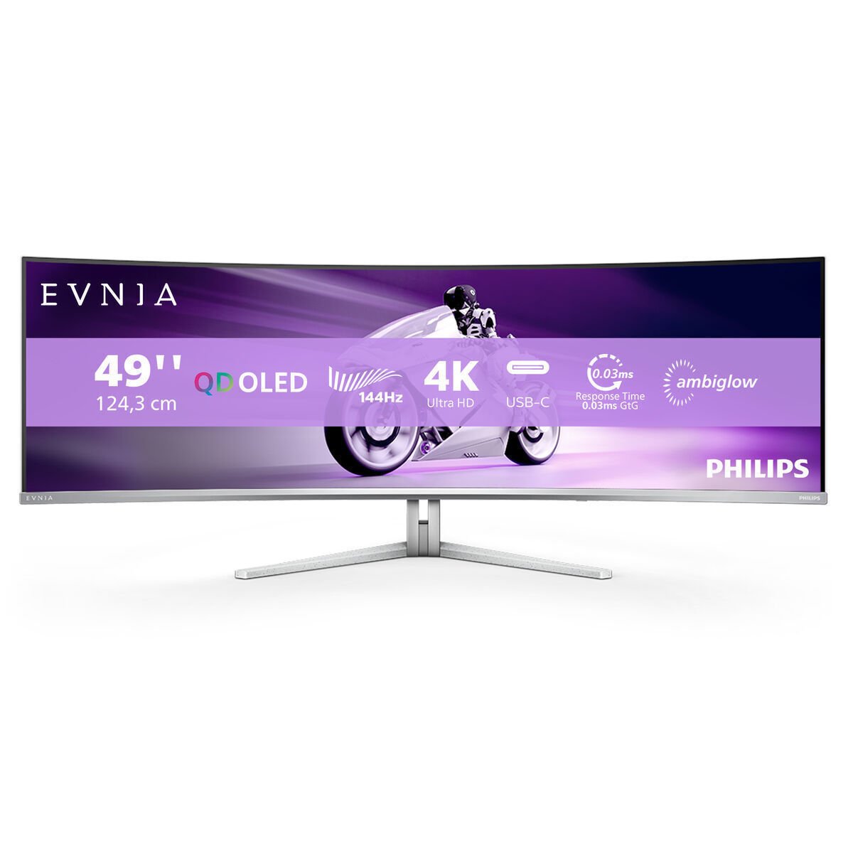 PHILIPS Evnia 49M2C8900 4K OLED Gaming Monitor 49" (PHI49M2C8900)