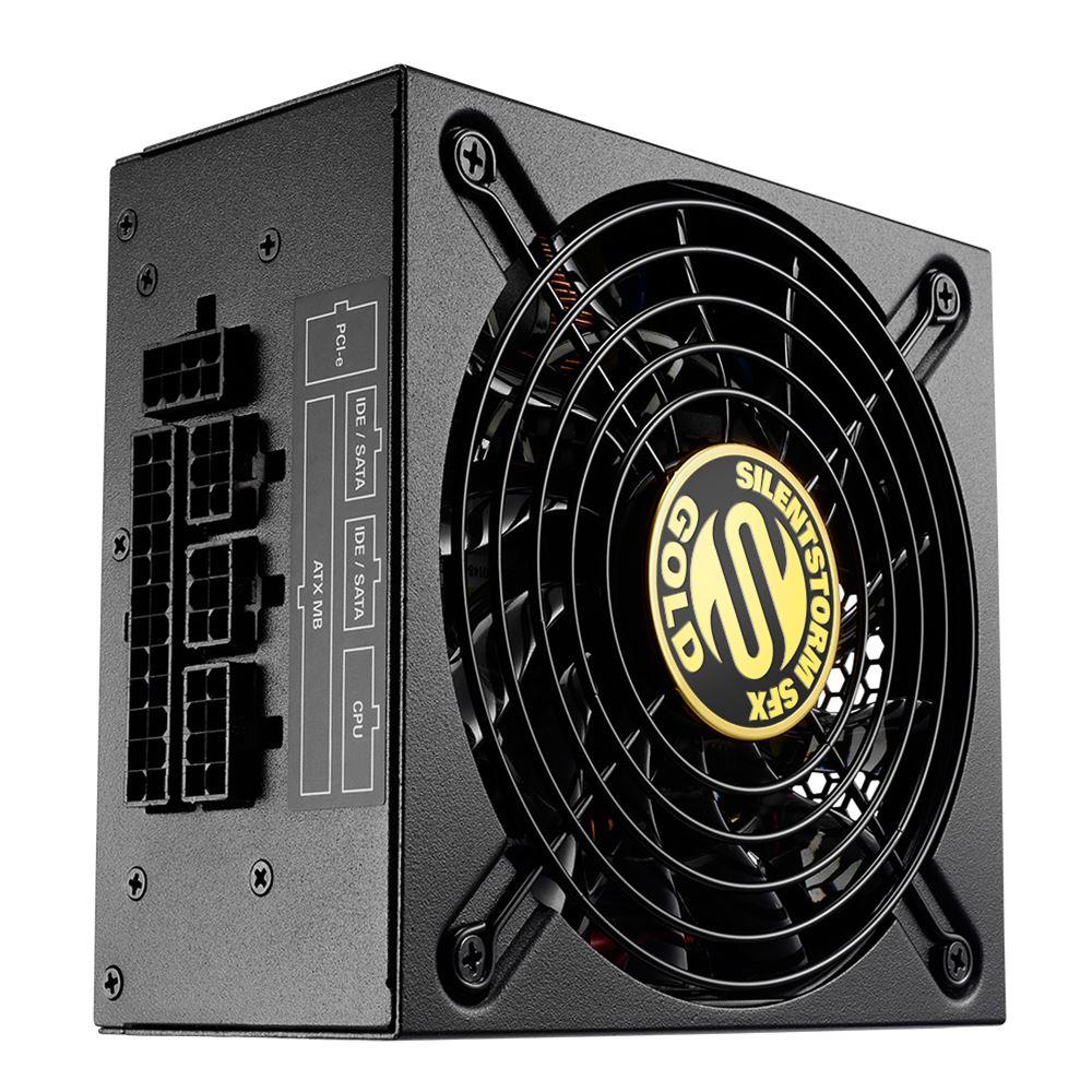 Sharkoon SilentStorm SFX 500W Black Computer Power Supply Full Modular 80 Plus Gold