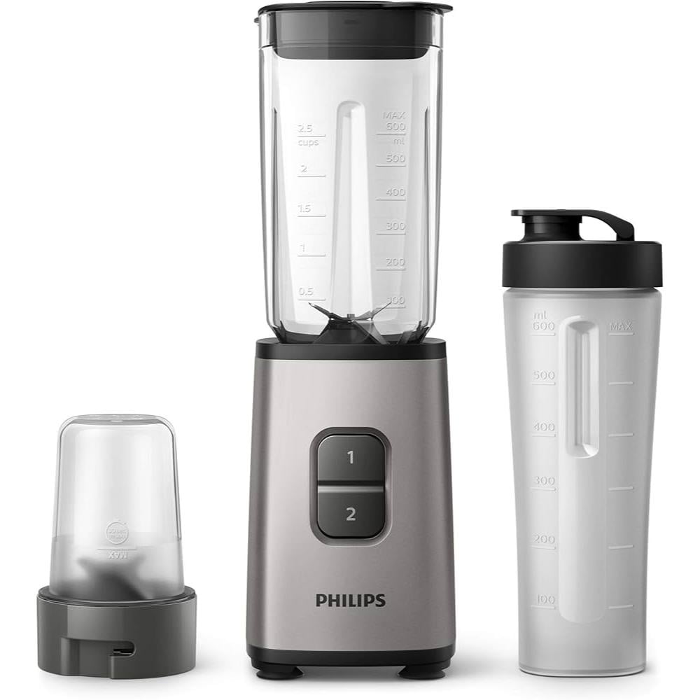 Philips Blender for Smoothies 1L 350W Grey (HR2604/80)