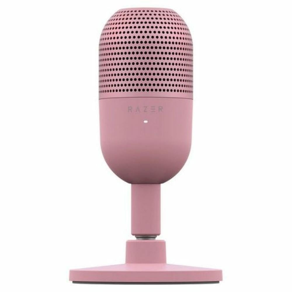 Razer Seiren V3 Mini Quartz USB Condenser Microphone with Built-in Shock Absorption and Mute Button (RZ19-05050200-R3M1)
