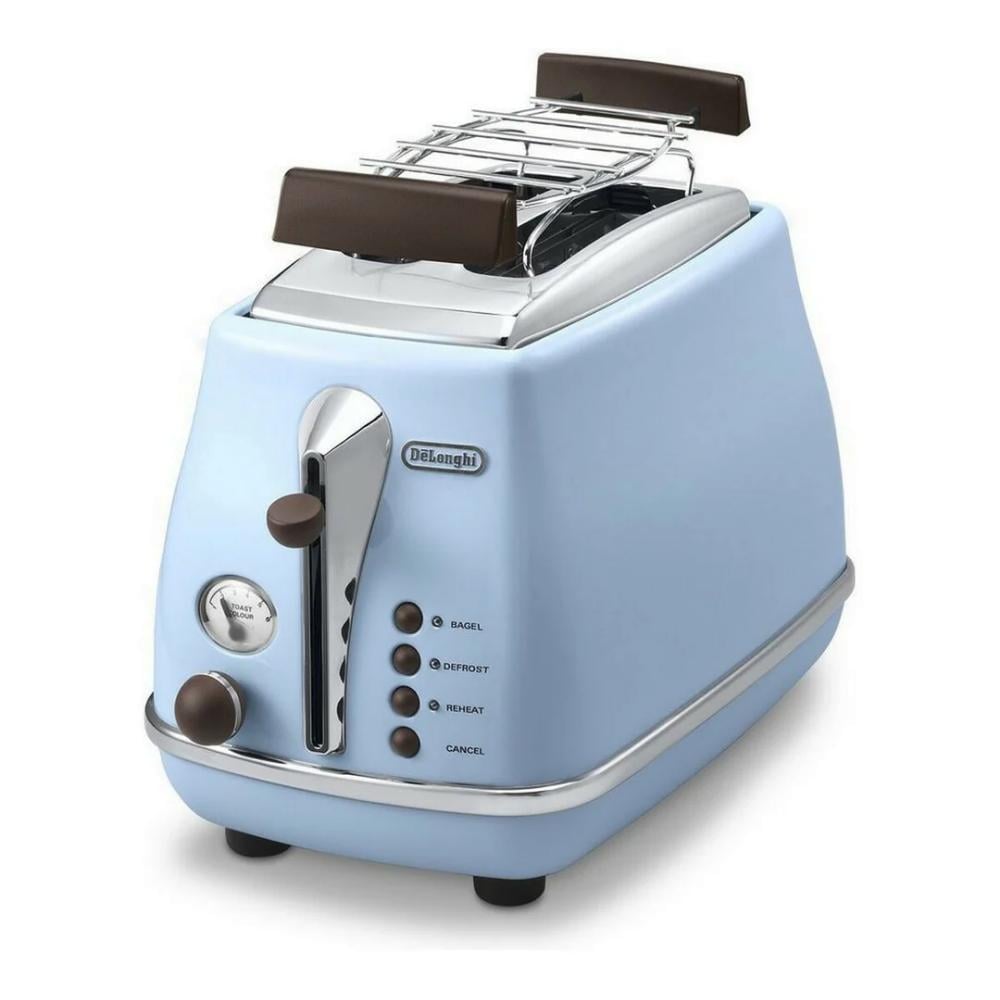 De'Longhi Icona Vintage 2-Slice Toaster 900W Blue (CTOV2103AZ)