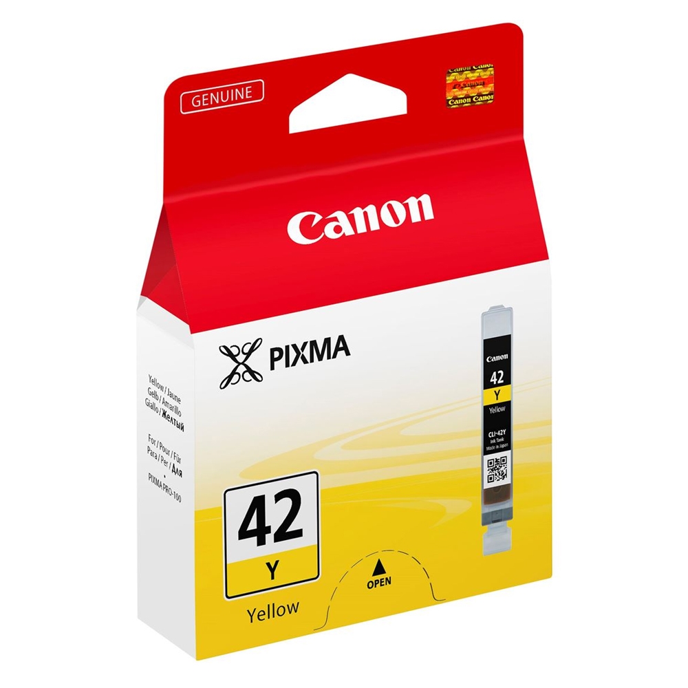 Canon Inkjet Ink CLI-42Y Yellow (6387B001) (CANCLI-42Y)
