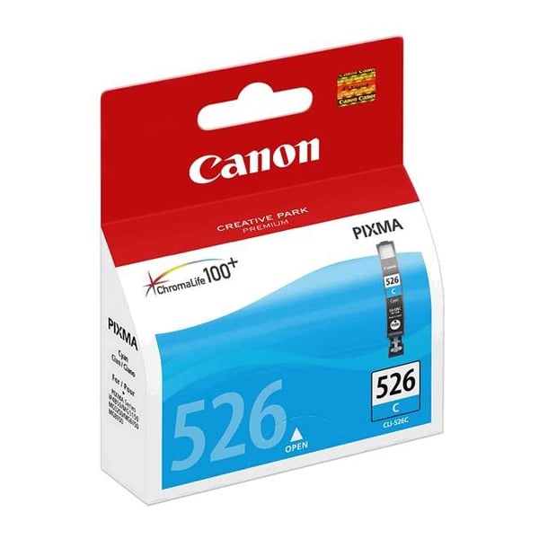 Canon Inkjet Ink CLI-526C Cyan (4541B001) (CANCLI-526C)