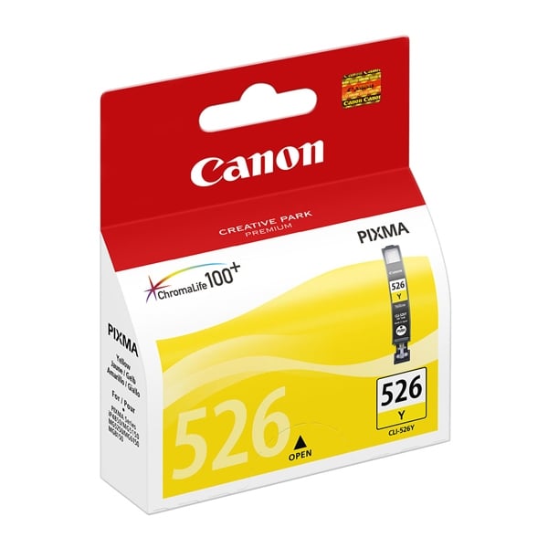 Canon Inkjet Ink CLI-526Y Yellow (4543B001)