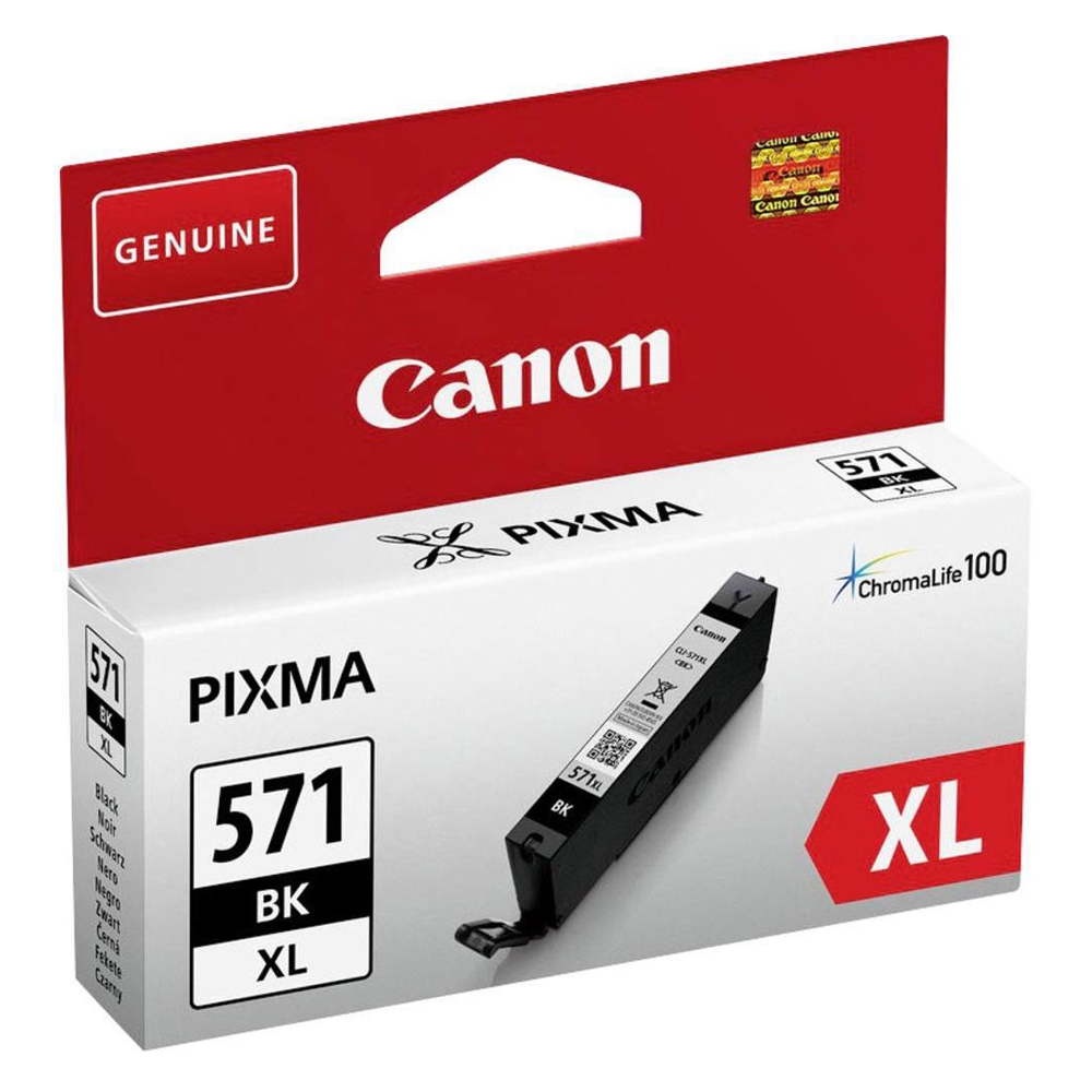 Canon Inkjet Ink CLI-571BK XL Black (0331C001)