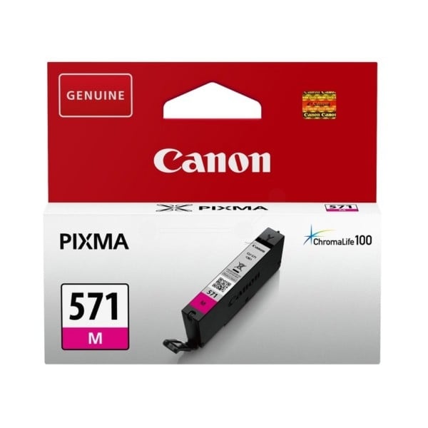 Canon Inkjet Ink CLI-571M Magenta (0387C001) (CANCLI-571M)