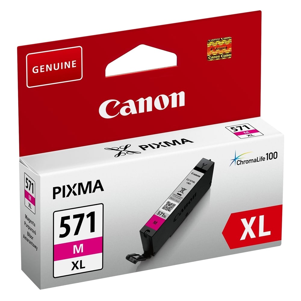 Canon Inkjet Ink CLI-571M XL Magenta (0333C001) (CANCLI-571MXL)