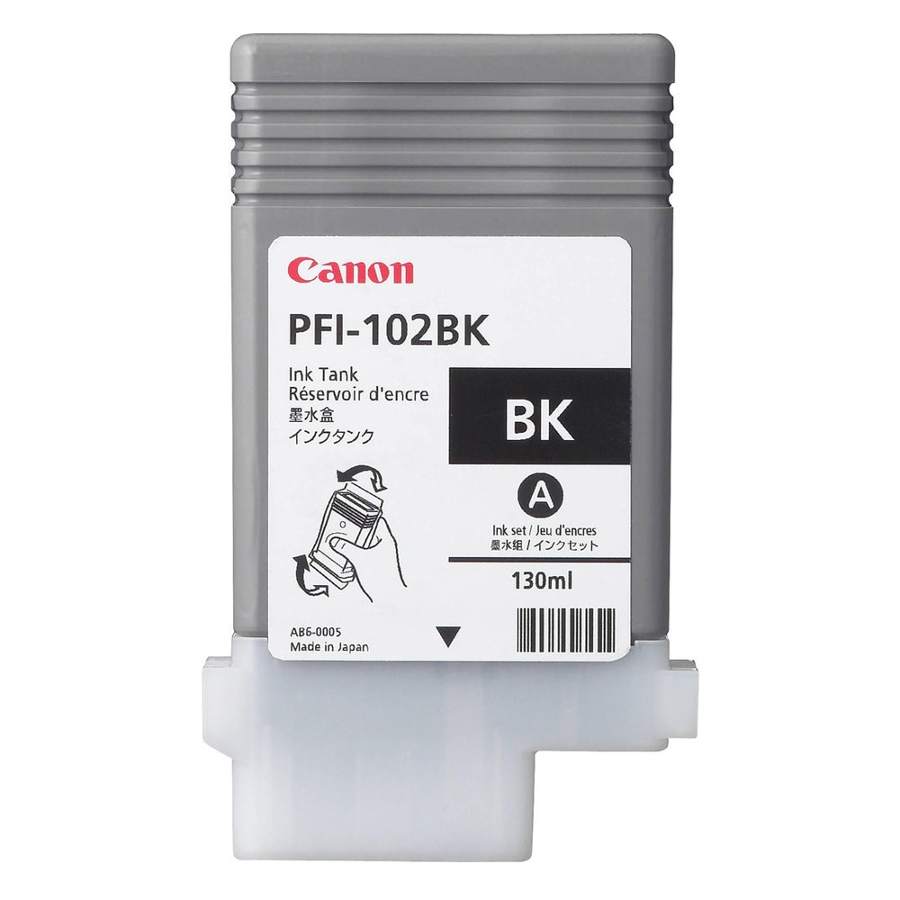 Canon Inkjet Ink PFI-102BK Black (0895B001) (CANPFI-102BK)