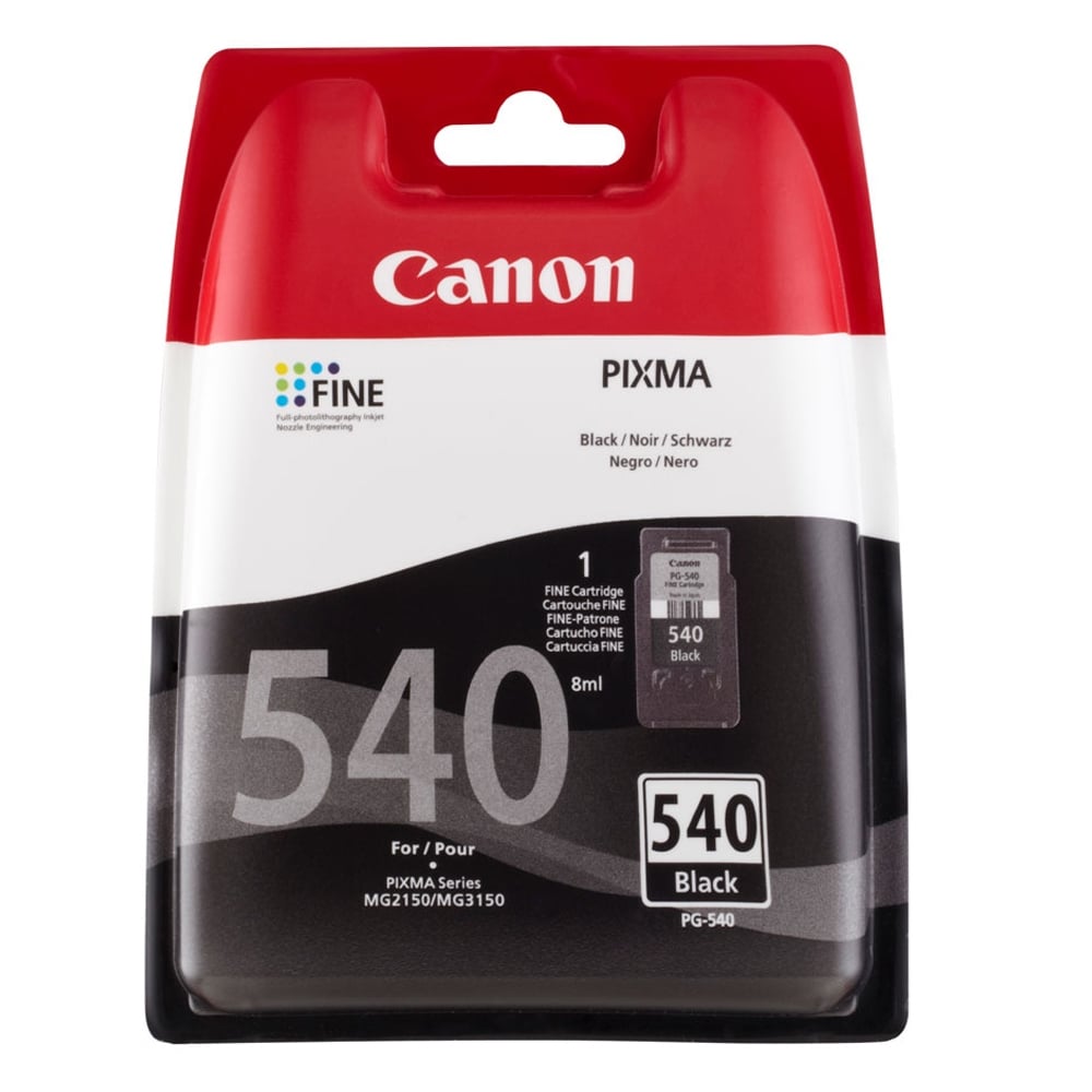 Canon Inkjet Ink PG-540 Black (5225B001) (CANPG-540)